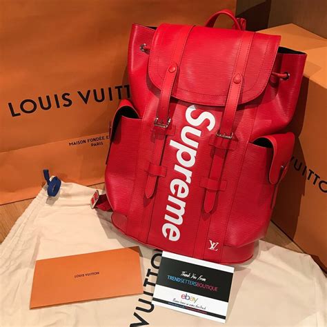 cheap supreme louis vuitton backpack|louis vuitton christopher backpack price.